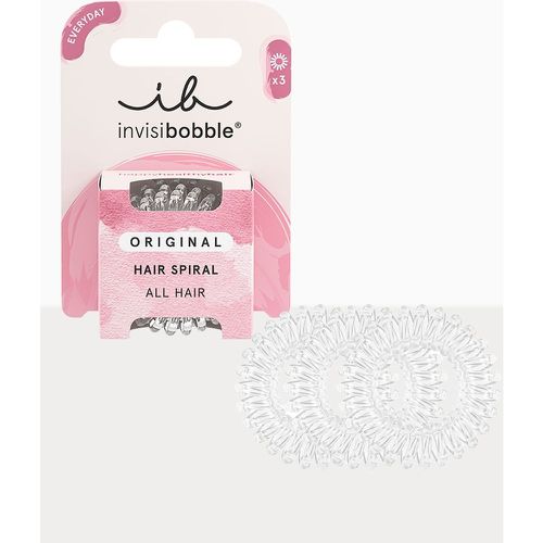 Invisibobble Pack de 3 chouchous en spirale Original - Crystal Clear - PrettyLittleThing - Modalova