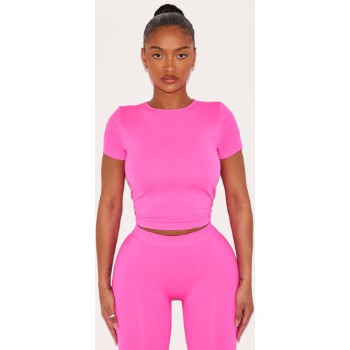 Shape Top long stretch sans coutures à manches courtes - PrettyLittleThing - Modalova