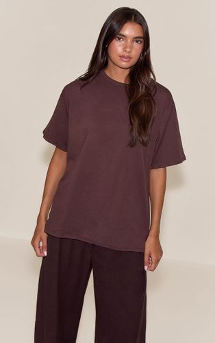 T-shirt basique oversize en coton | Taille 34 - PrettyLittleThing - Modalova