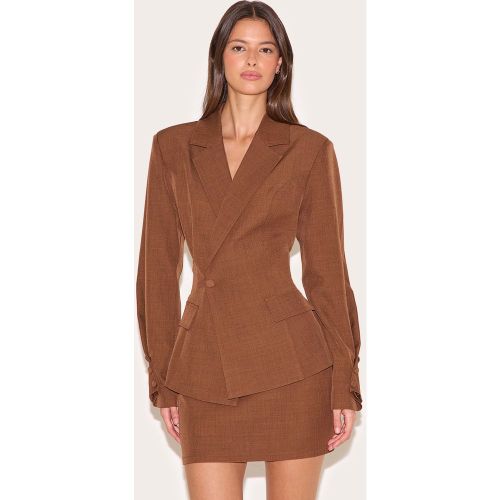 Blazer ajusté tissé à taille cintrée - PrettyLittleThing - Modalova