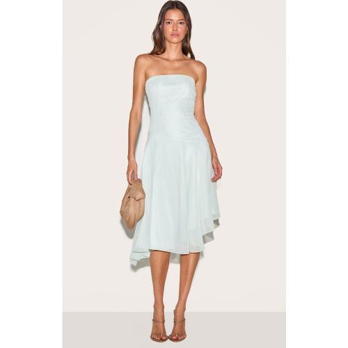 Robe bustier mi-longue à ourlet asymétrique - PrettyLittleThing - Modalova