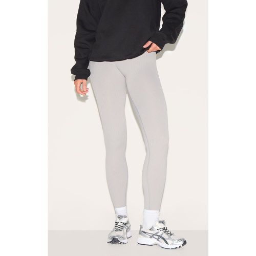 Tall Legging structuré côtelé détail contours - PrettyLittleThing - Modalova