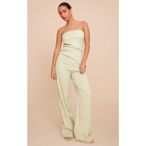 Pantalon tailleur large tissé - PrettyLittleThing - Modalova