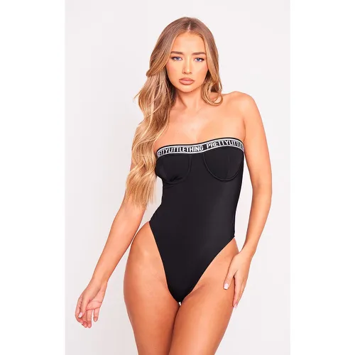 Maillot de bain bustier - PrettyLittleThing - Modalova