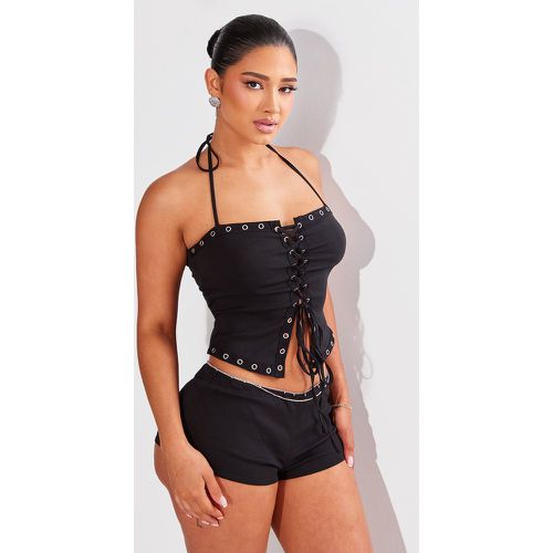 Shape Top style corset à détail lacets - PrettyLittleThing - Modalova