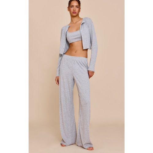 Pantalon De Pyjama En Maille Pointelle - PrettyLittleThing - Modalova