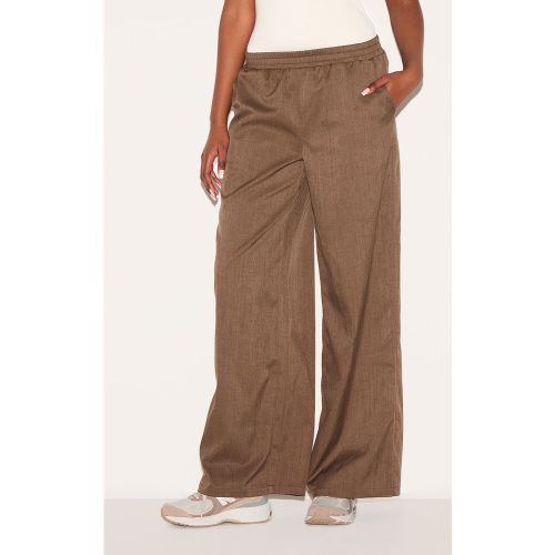 Pantalon large tissé à taille élastique - PrettyLittleThing - Modalova
