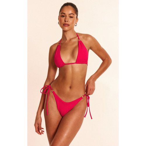 Mini bas de maillot de bain noué sur les côtés à anneaux - PrettyLittleThing - Modalova