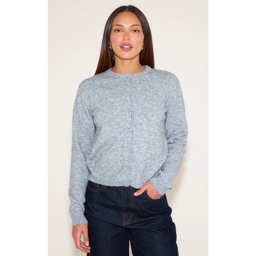 Tall Cardigan en maille tricot à boutons | Taille Large - PrettyLittleThing - Modalova