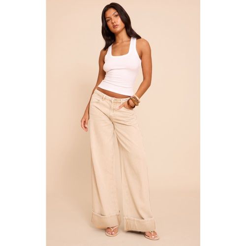 Jean large à ourlets retroussés - PrettyLittleThing - Modalova
