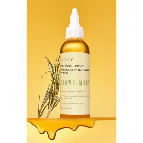 Hair Syrup Huile épaississante pré-lavage pour les cheveux Growsmary 100ml - PrettyLittleThing - Modalova