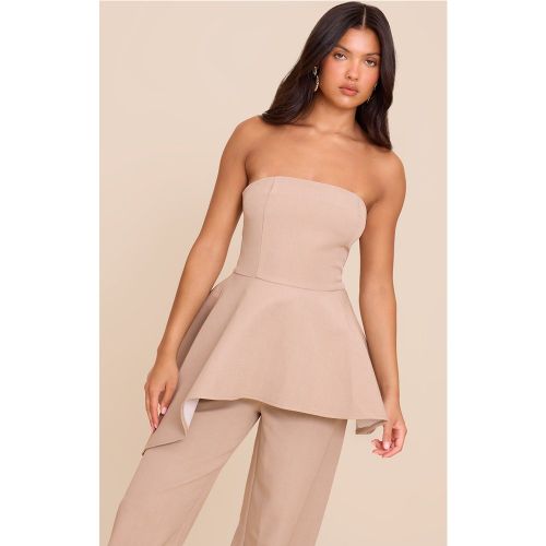 Top de tailleur bustier asymétrique deluxe - PrettyLittleThing - Modalova