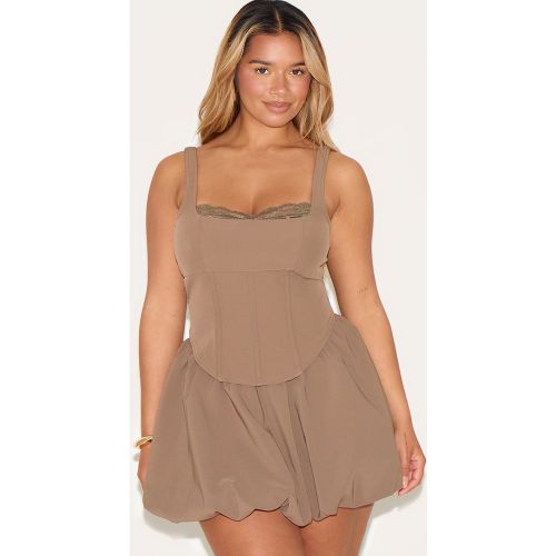 Shape Top corset à bordure en dentelle - PrettyLittleThing - Modalova