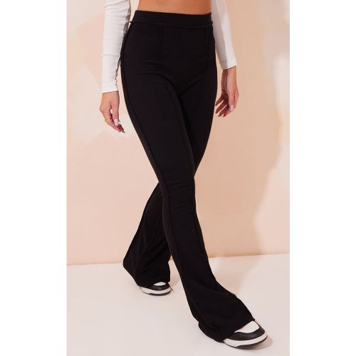 Pantalon flare côtelé à taille haute et détail coutures - PrettyLittleThing - Modalova