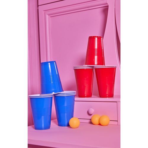 Jeu d'alcool Beer Pong, Rouge - PrettyLittleThing - Modalova