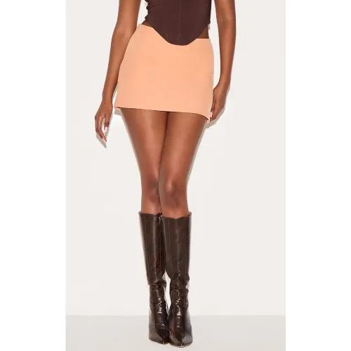 Mini-jupe trapèze tissée - PrettyLittleThing - Modalova