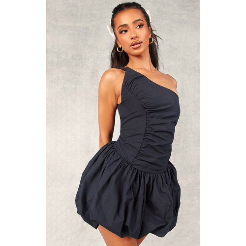 Petite Mini-robe bouffante froncée à épaule unique - PrettyLittleThing - Modalova