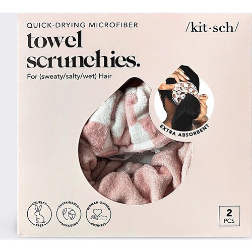 Kitsch Chouchou en éponge microfibre Checker - PrettyLittleThing - Modalova