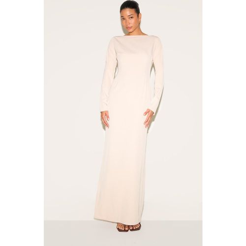 Robe de tailleur longue à col bateau - PrettyLittleThing - Modalova