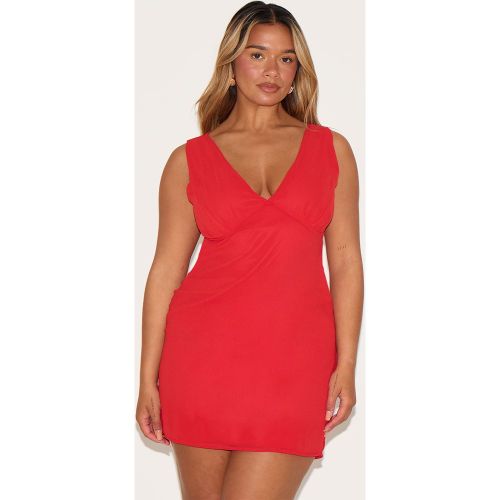 Shape Mini robe en mousseline de soie à décolleté devant - PrettyLittleThing - Modalova