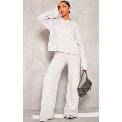 Tall Pantalon large en maille tricot luxe - PrettyLittleThing - Modalova
