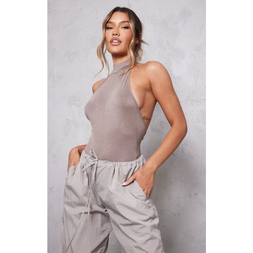 Body taupe à dos nu, Taupe - PrettyLittleThing - Modalova