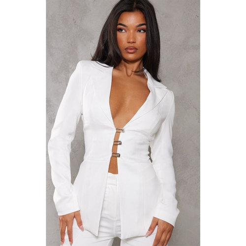 Blazer cintré à laçage au dos - PrettyLittleThing - Modalova
