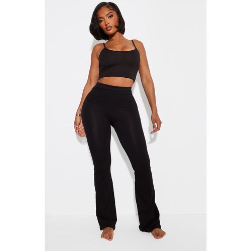 Shape Pantalon flare stretch sans coutures à taille repliée - PrettyLittleThing - Modalova