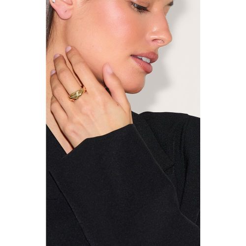 Bague torsadée nouée - PrettyLittleThing - Modalova