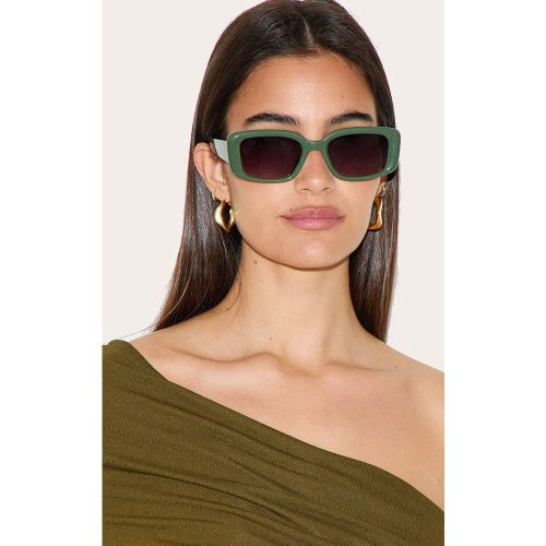 Lunettes de soleil carrées - PrettyLittleThing - Modalova