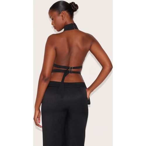 Top long tissé à dos nu ouvert - PrettyLittleThing - Modalova