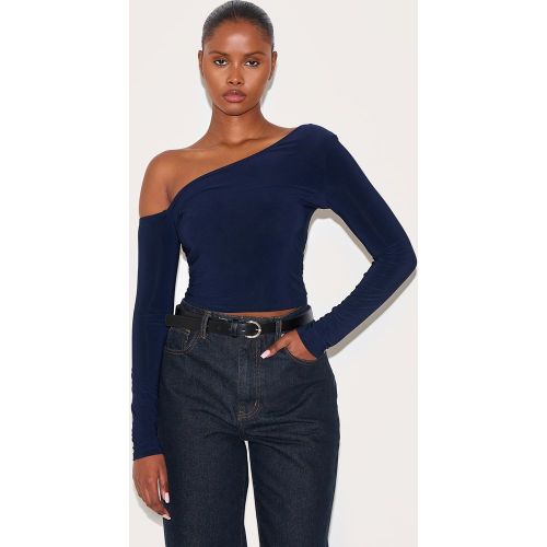 Top long asymétrique à dos ouvert - PrettyLittleThing - Modalova