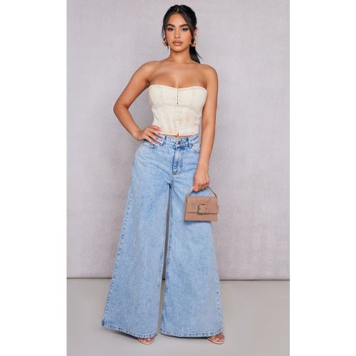Petite Jean large long - PrettyLittleThing - Modalova