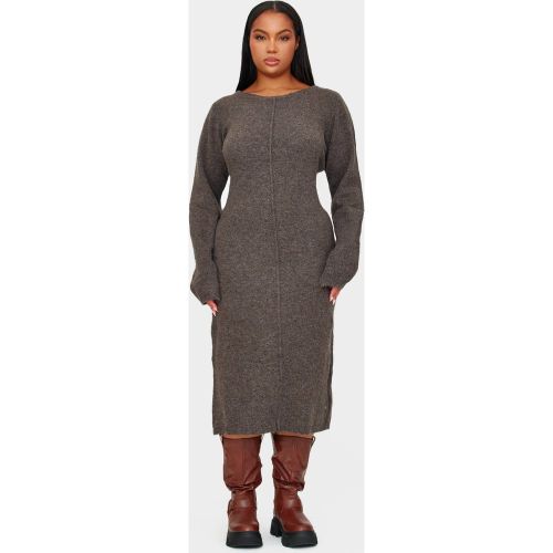 Renew Plus Robe mi-longue à coutures apparentes - PrettyLittleThing - Modalova