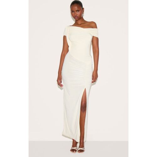 Robe longue moulante à détail torsadé - PrettyLittleThing - Modalova