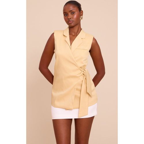 Gilet à taille nouée - PrettyLittleThing - Modalova