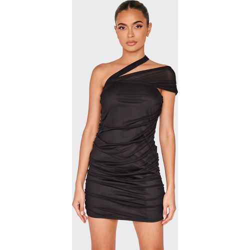 Mini robe en mesh à détails au cou - PrettyLittleThing - Modalova
