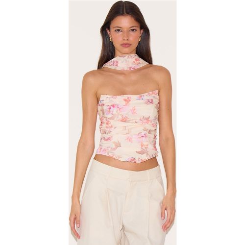 Corset fleuri à foulard - PrettyLittleThing - Modalova