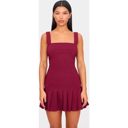 Robe droite plissée | Taille 38 - PrettyLittleThing - Modalova