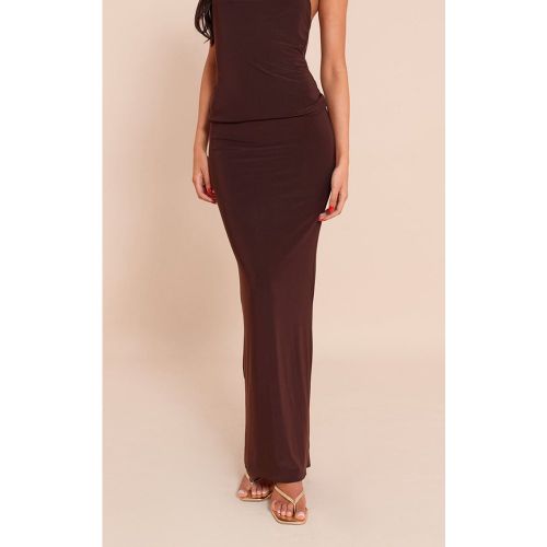 Tall Jupe longue en Sculpt mat à taille mi-haute - PrettyLittleThing - Modalova