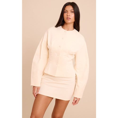 Micro jupe de tailleur tissée - PrettyLittleThing - Modalova