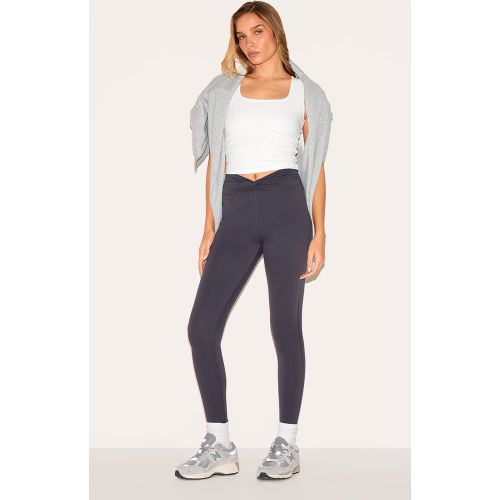 Legging de sport en Sculpt noué devant - PrettyLittleThing - Modalova