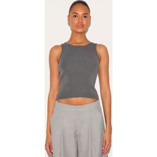 Top en maille tricot fine à col nageur - PrettyLittleThing - Modalova