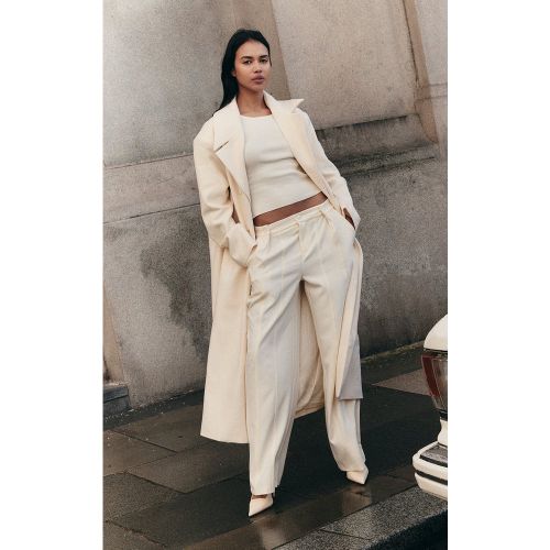 Pantalon de tailleur à taille ajustable - PrettyLittleThing - Modalova