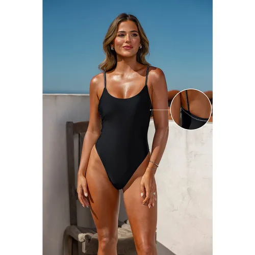 Maillot de bain une pièce à dos échancré - CUPSHE - Modalova