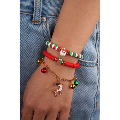 Ensemble de bracelets Père Noël - CUPSHE - Modalova