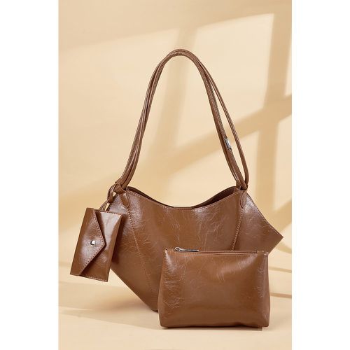 Sac baguette en similicuir brun - CUPSHE - Modalova