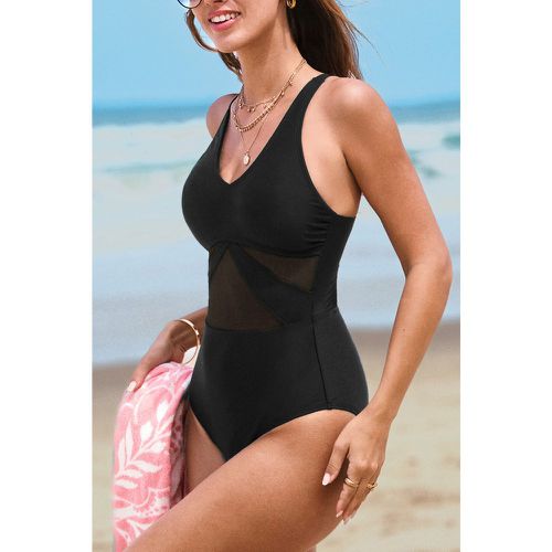 Maillot de bain standard à taille en mesh - CUPSHE - Modalova