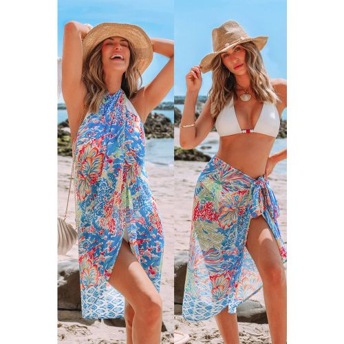 Paréo cover up tropical multi-façons - CUPSHE - Modalova