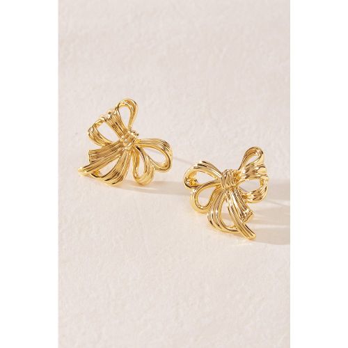 Boucles d'oreilles à nœud doré - CUPSHE - Modalova